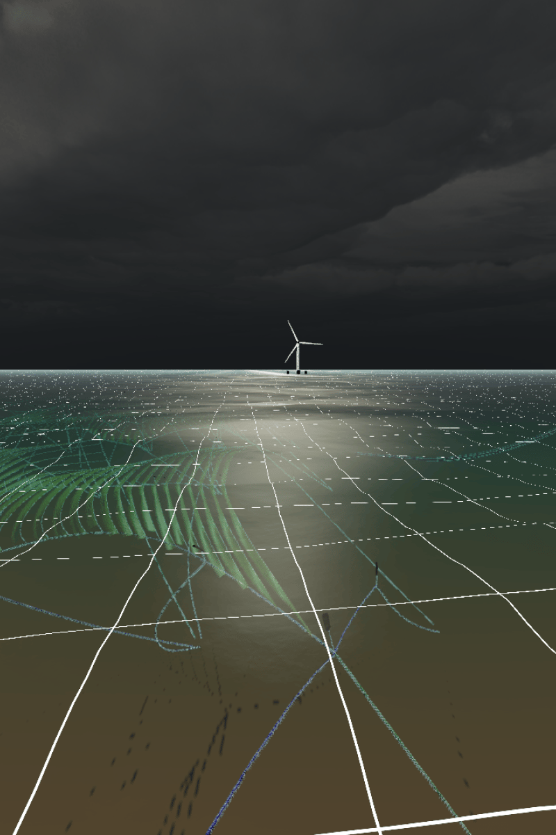 Digital twin_Colocated seaweed and Floating Offshore Wind_Storm conditions
